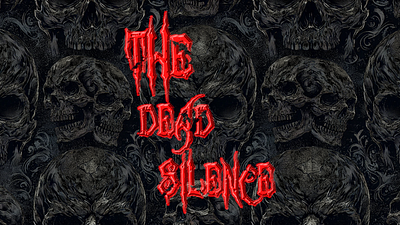 Dead Silence Band advertising art graphic design illustration photoshop