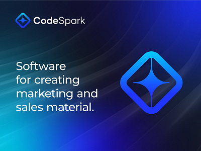 Code Spark logo design for tech platform branding code defi icon logo logodesign logos mark minimalist logo modern logo platform saas simple logo software spark tech tech logo typhography visual identity web3