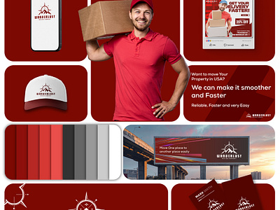 Moving Company Logo Design affordablemovers brand identity branding creative logo graphic design logo logo design motion graphics moving logo movingcompany packingunpacking safemoving securerelocation trustedmovers