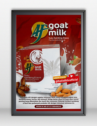 Goat Milk - Poster Design flyer graphic design