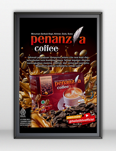 Penanzia Coffee - Poster Design flyer graphic design