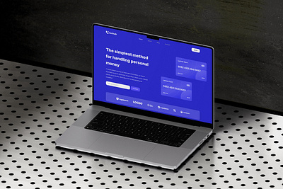Lechub - Fintech, Bank card, Finance Company Website UI Design bank card banking card clean digital bank card finance fintech hero page home page landing landing page master card modern money tech ui web design website website design website ui