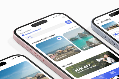 Travel Ease – Your Go-To Mobile App for Discovering Tourist Dest design mobile travel ui uiux design ux