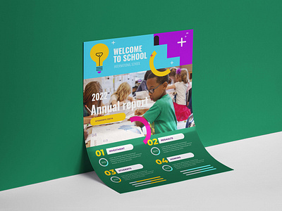 Annual report education flyer annual annual report brochure brochure design e learning e learning flyer education flyer flyer flyer design kids kids school online class online education online school print design school school flyer