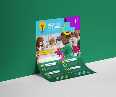 Annual report education flyer annual annual report brochure brochure design e learning e learning flyer education flyer flyer flyer design kids kids school online class online education online school print design school school flyer