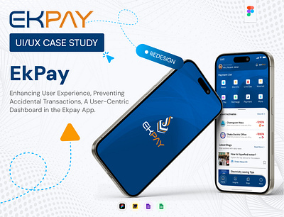 EkPay App Redesign And Case Study app design apps design brand identity branding figma design graphic design landing page design logo mobile app ui ui design ux ux design web design