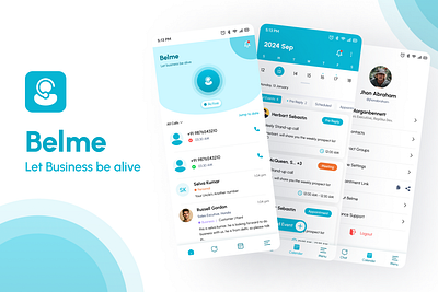 Belme - Keep the business alive android app crm dashboard ios mobile modern saas ui website