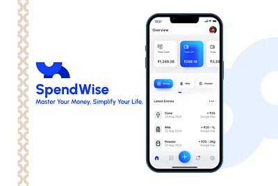 Spendwise - Savings Tracker for Business android app dashboard finance ios mobile mobile app saas savings ui ux webapp website