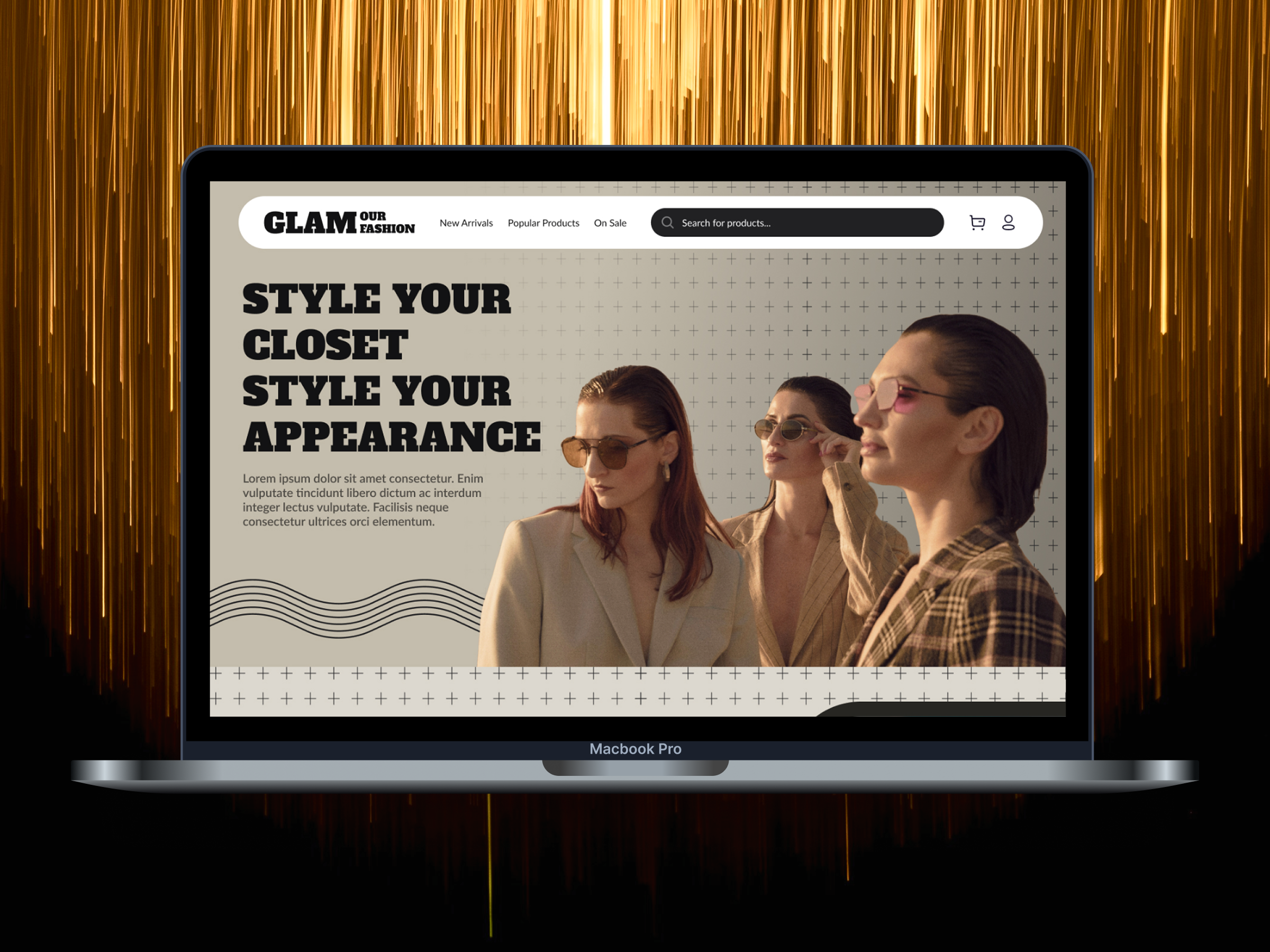 Fashion E-commerce Website and App app design e commerce fashion ui website