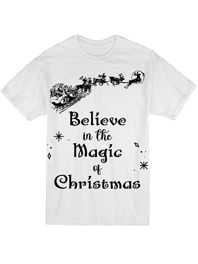 Christmas T-shirt design graphic design