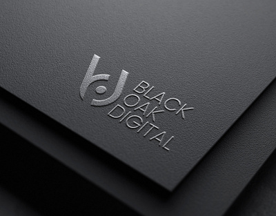 Black Oak Digital Logo Design | Marketing Agency branding design graphic design icon illustration logo logo desing vector