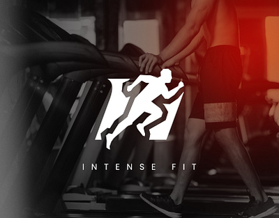 Intense Fit Logo Design | Gym Logo Design branding design graphic design icon illustration logo logo desing vector