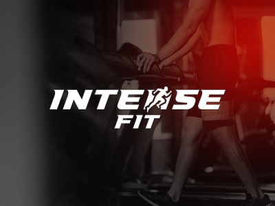 Intense Fit Logo Design | Gym branding design graphic design icon illustration logo logo desing vector