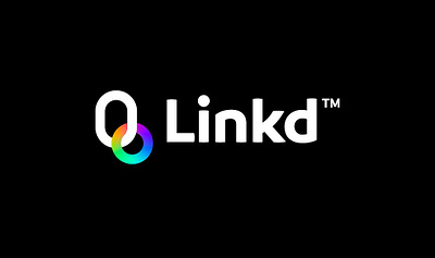 LinkD Brand Logo 3d branding design graphic design illustration logo mockup ui ux vector