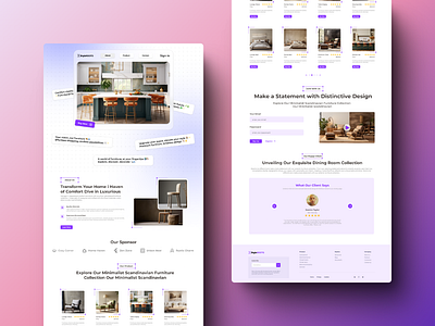 StyleROOTS - Furniture Web UI Design With Design System ai designinspiration designsystem ecommercedesign furniture graphic design midjourney minimal prototype responsivedesign trendy ui uiuxdesign uxresearch webdesign webpage