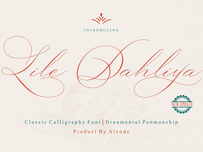 Lile Dahliya branding casual custom lettered pen elegant gentle happy lile dahliya logo quirky romantic script font sweet trendy unique unusual vintage wedding whimsical