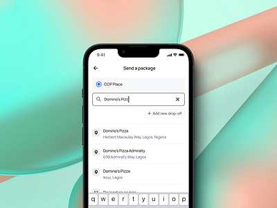 Send a package📦 app design courier design logistics app mobile mobile app mobile design send a package ui ui design