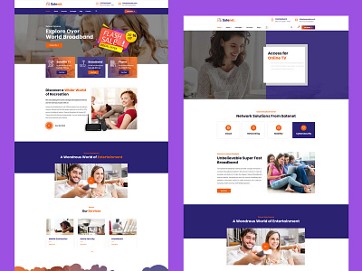 🌐 Satenet - Broadband & Internet WordPress Theme 📶 broadband businessgrowth internet satenet wordpresstheme webdesign