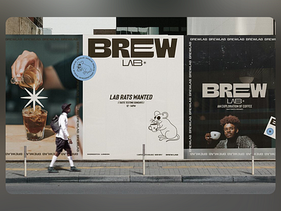 Brew Lab - Brand Identity branding brandinginspiration brandinspiration cafe coffee creative design drink espresso graphicdesign icon label logo logotype packaging packaging design restaurant tea typography visualidentity