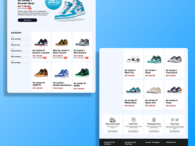 Jordan Box_2021 shoes wes design uiux design web design