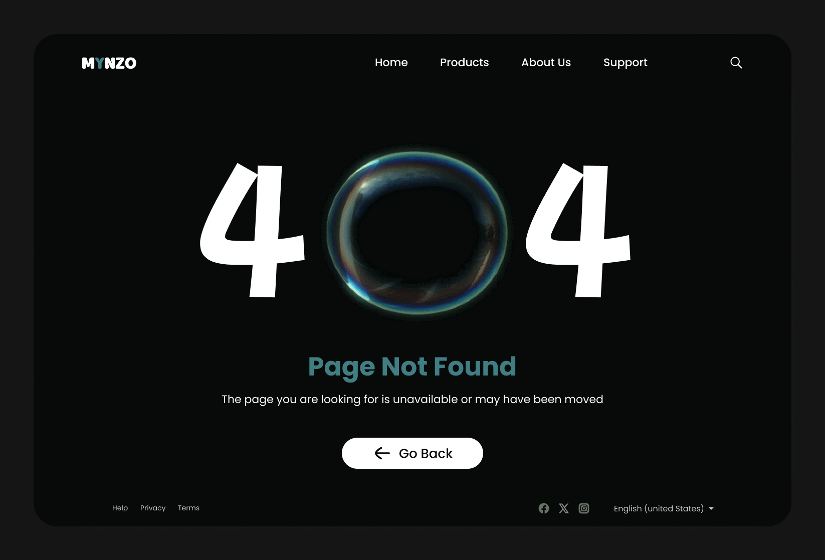 Daily UI - Erorr 404 Design dailyui error404 figma pagenotfound uidesign