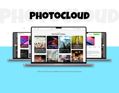 Multi Photo Media follow hireme landingpage like please ui uiux ux webdesign