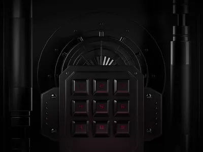 Splinetool Safe Scene 3d 3d animation 3d design 3d model 3d render animation dark dark mode dark theme framer hero section interactive landing page product product design spline splinetool webflow website