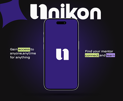 Unikon Rebranding animation branding graphic design logo