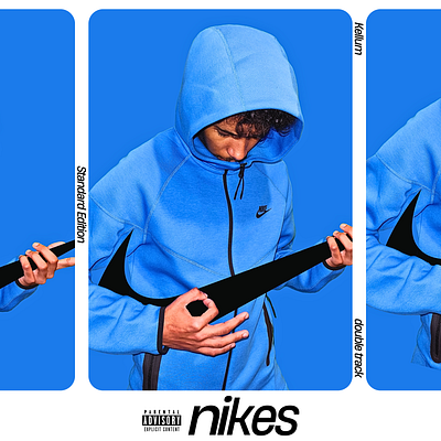 Kellum "Nikes" Official Cover Art albumart coverart graphic design photography