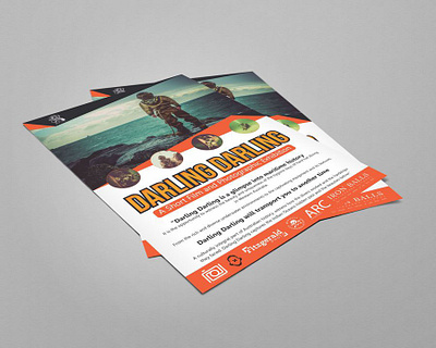 Flyer Design coreldraw flyer design graphic design typography