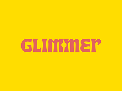 Glimmer application brand branding design education font glimmer guide identity illustration intelligence letter lettering logo logotype shine star students study technology