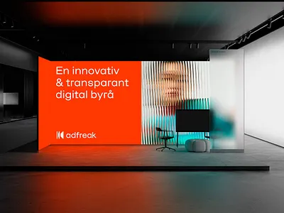 Rebrand for Adfreak branding clementi studio marketing agency branding marketing agency rebrand rebrand