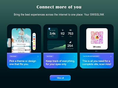 Website: Experience the Best with SWISSLINK community connect more of you connecting design digital digital home digital hub digital world discover more home hub internet internet hub internet made simple online people platform scan site theme