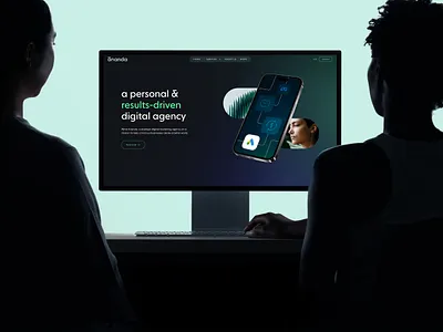 Rebrand for Ananda marketing agency branding marketing agency rebrand rebrand uiux web design