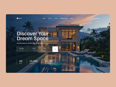 Homin design ui webflow website