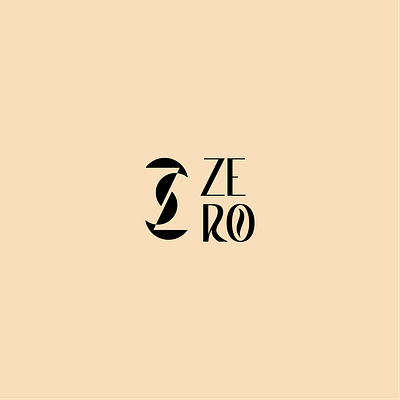 ZERO CAFE branding design graphic design illustration logo minimal logo typography vector