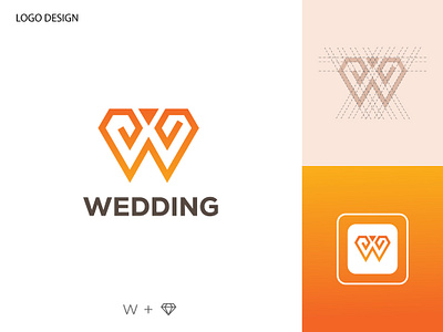 Letter W diamond logo, brand identity branding brandmark company logo diamond logo diamonddesign elegantbranding gemstonegraphics gold logo jewelrylogo lettermark logo logo branding logo design logoinspiration luxurylogo shinebright sparkleandshine store logo wordmark