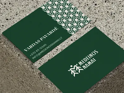 Medeinos namai brandbook branding containers design graphic design illustration logo logotype ui vector