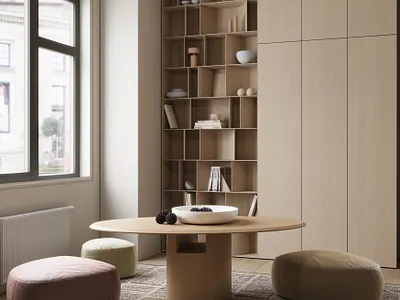 Interior Visualization - Living Room 3d