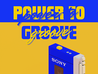 Freedom to Move, Power to Groove. branding graphic design