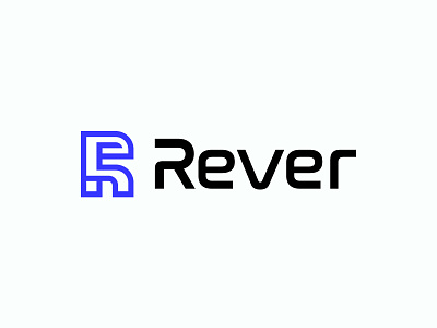 Rever | RR Or ER Logo alphabet typhograpy logo