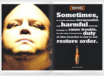 "Bud", magazine ad, 2006 ad advertising magazine ad