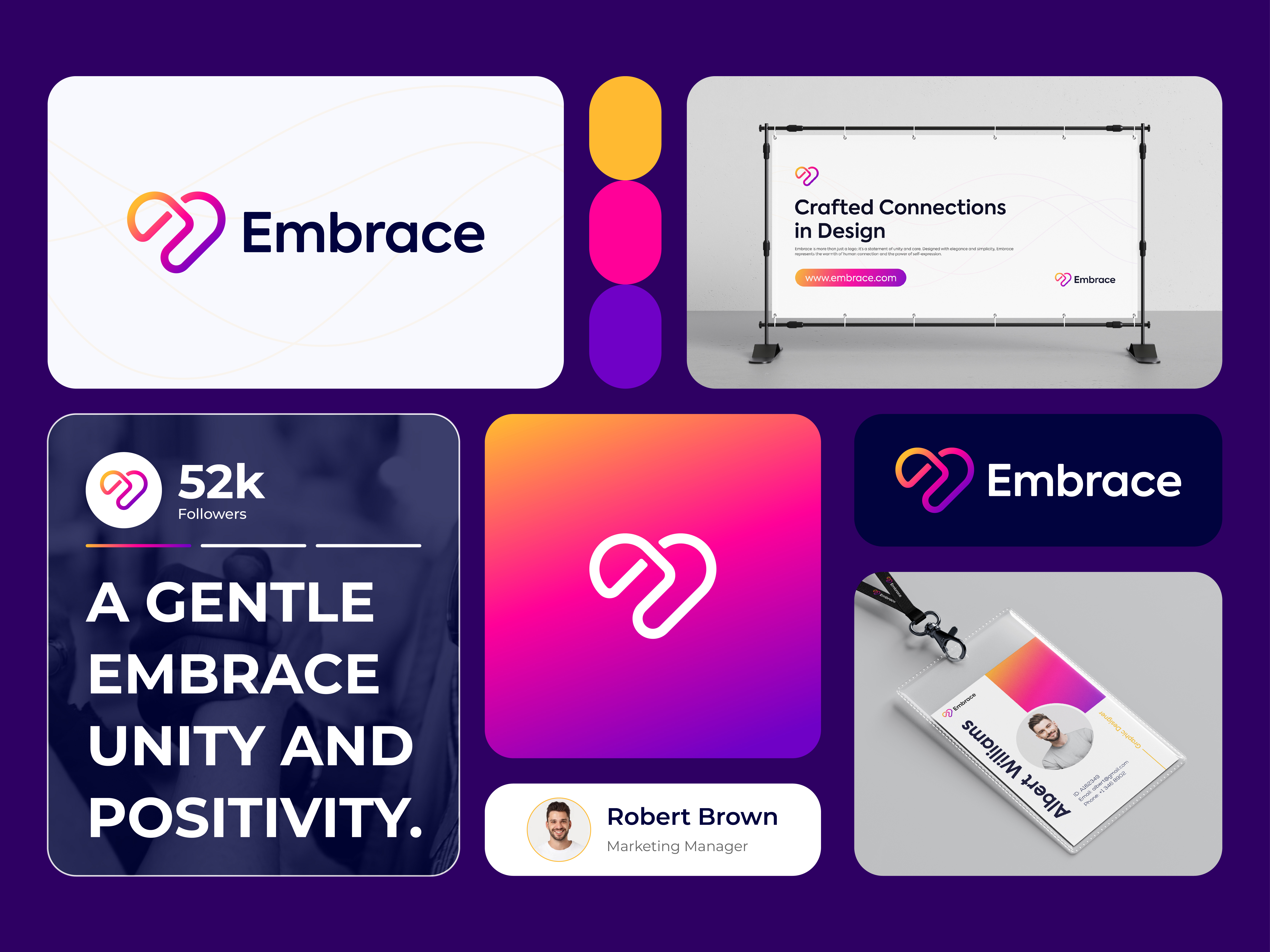 Example of Modern Minimalist Logo & Brand Identity