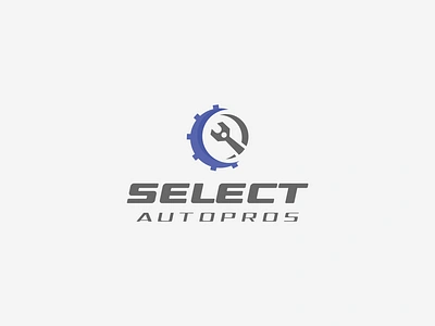 Automobile repair shop logo branding graphic design logo