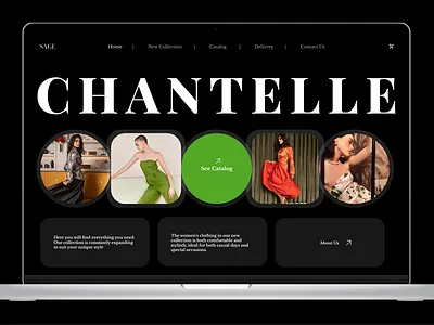 Clothing Brand - SAGE brand branding figma graphic design luxury ui ux