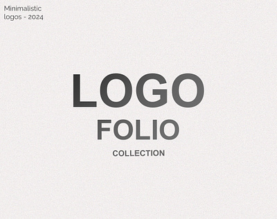 LOGOFOLIO Vol 1 brand identify branding creative design graphic design logo logo collection logofolio logos mark minimalistic logos modern logo design symbols visual