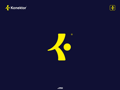 Konektor Logo Design (Unused) best logo best logo designer brand identity branding business logo creative logo graphic design k klogo konector letter logo logo logo 2024 logo design logo designer logo mark logos modern logo typography vector logo