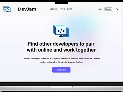 DevJam branding fullstack ui ux