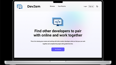 DevJam branding fullstack ui ux