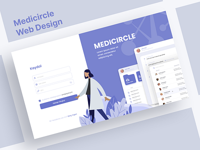 Medicircle Web Design ui